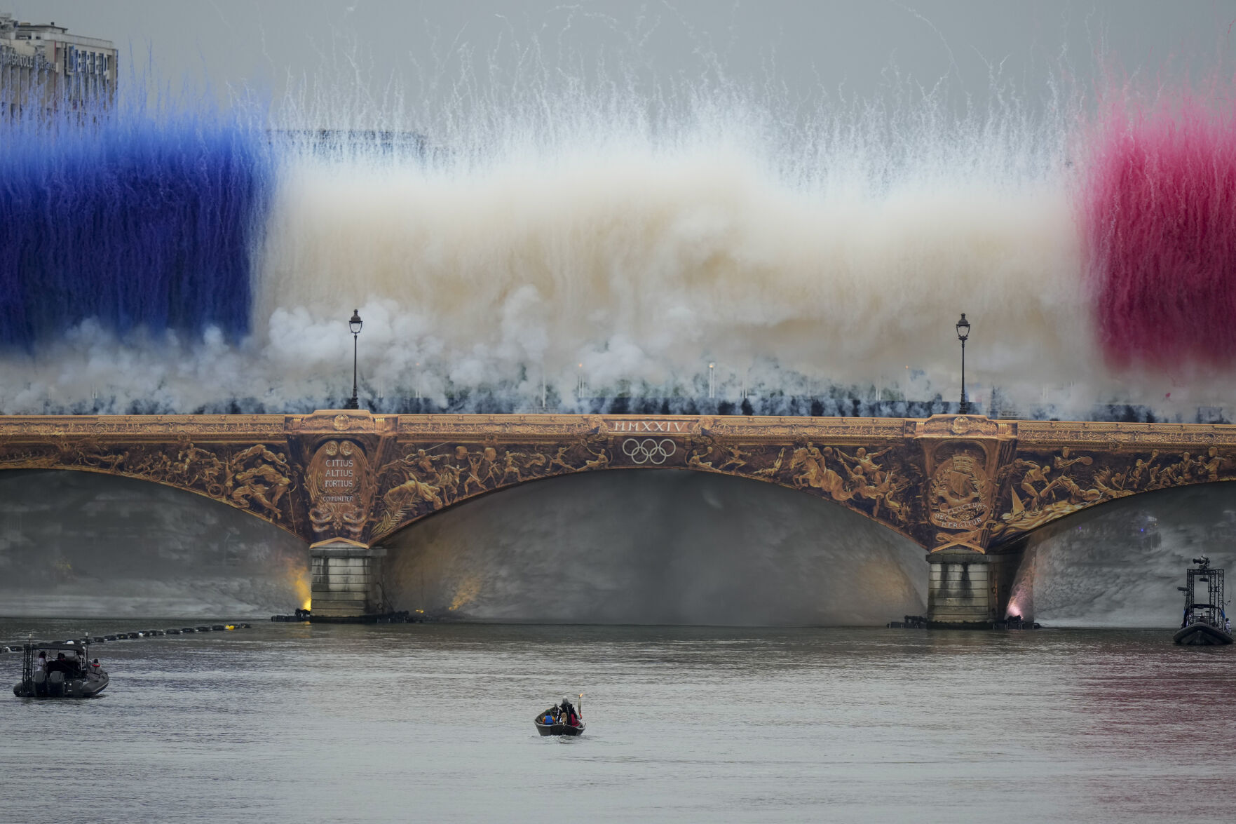 APTOPIX Paris Olympics Opening Ceremony